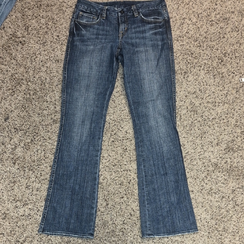 Buffalo David Bitton Women's Blue Boot Cut Jeans